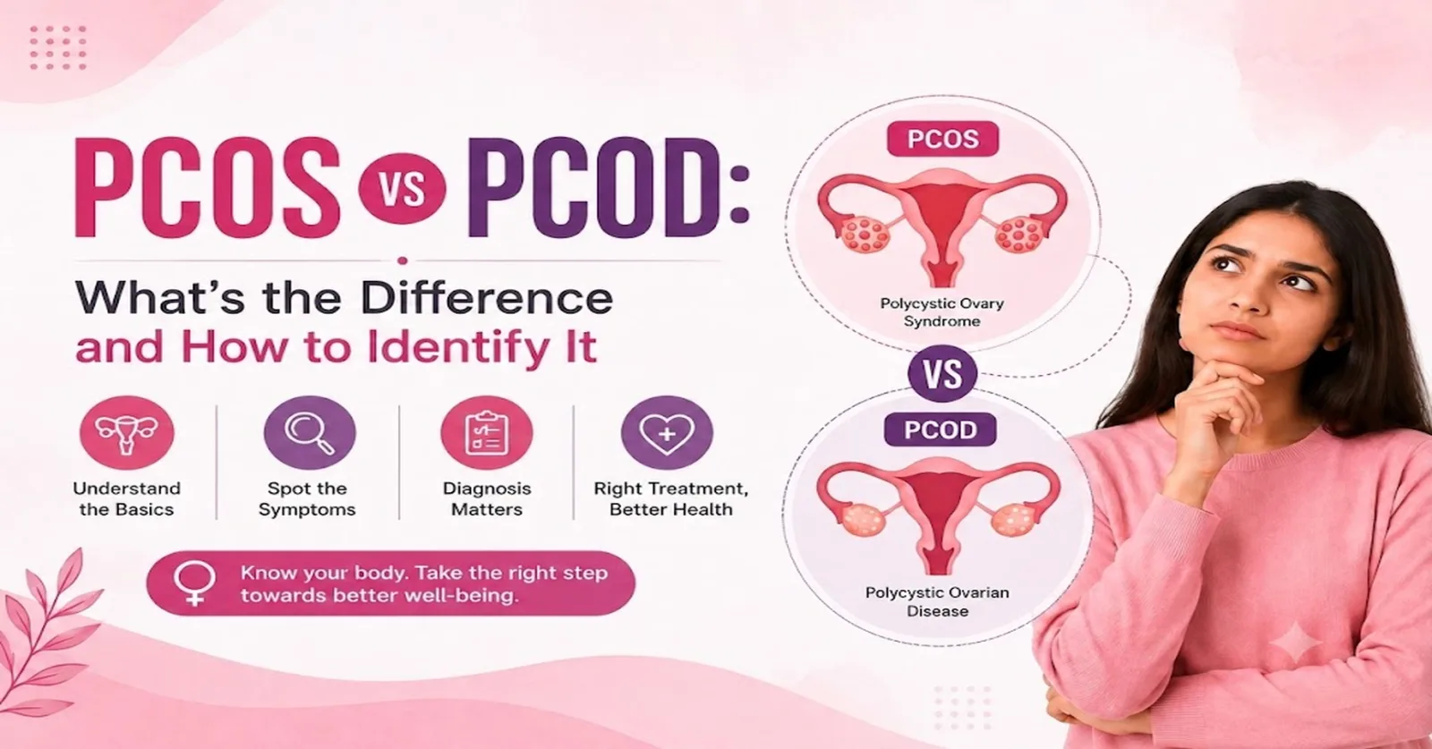 PCOS vs PCOD – What’s the Difference and How to Identify It | Dr. Charulata Bansal